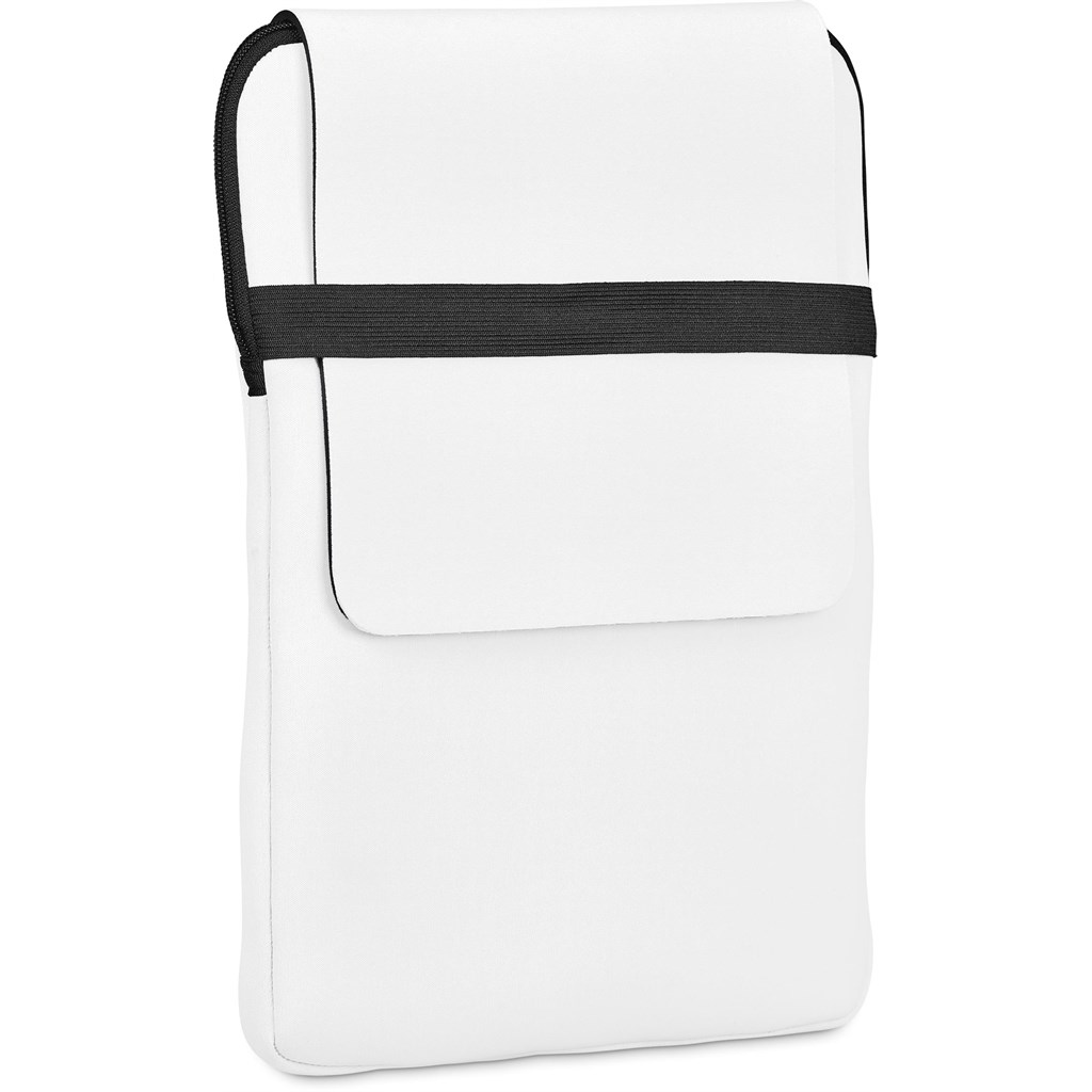 Burnt Orange Grotto 13 inch Neoprene Laptop Sleeve With Build-In Mouse Pad