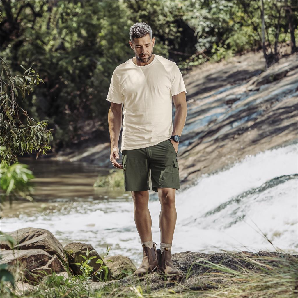 Mens Burnt Orange Yuugen Organic T-Shirt