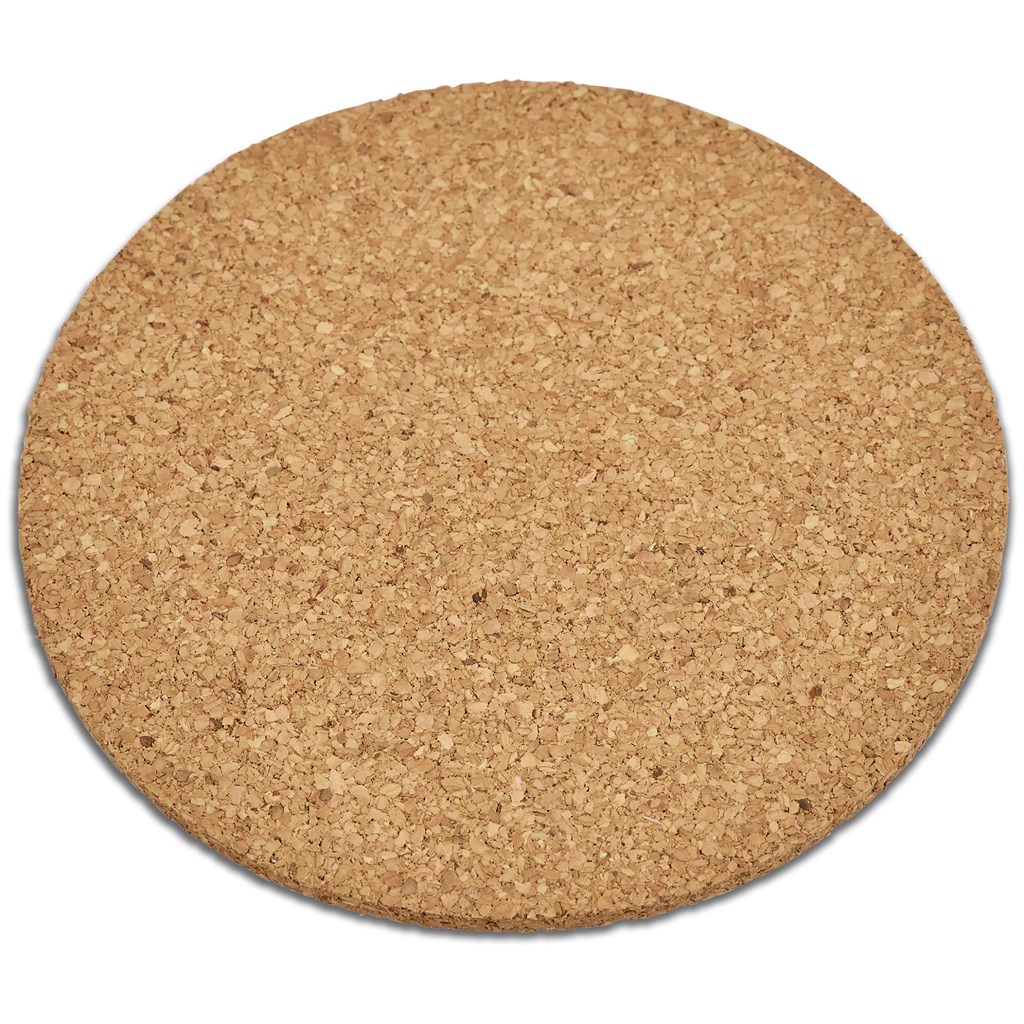 Burnt Orange Corey Cork Coaster