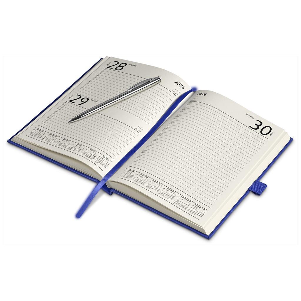 Burnt-Orange Advantage A5 2026 Diary & Cypher Pen Set