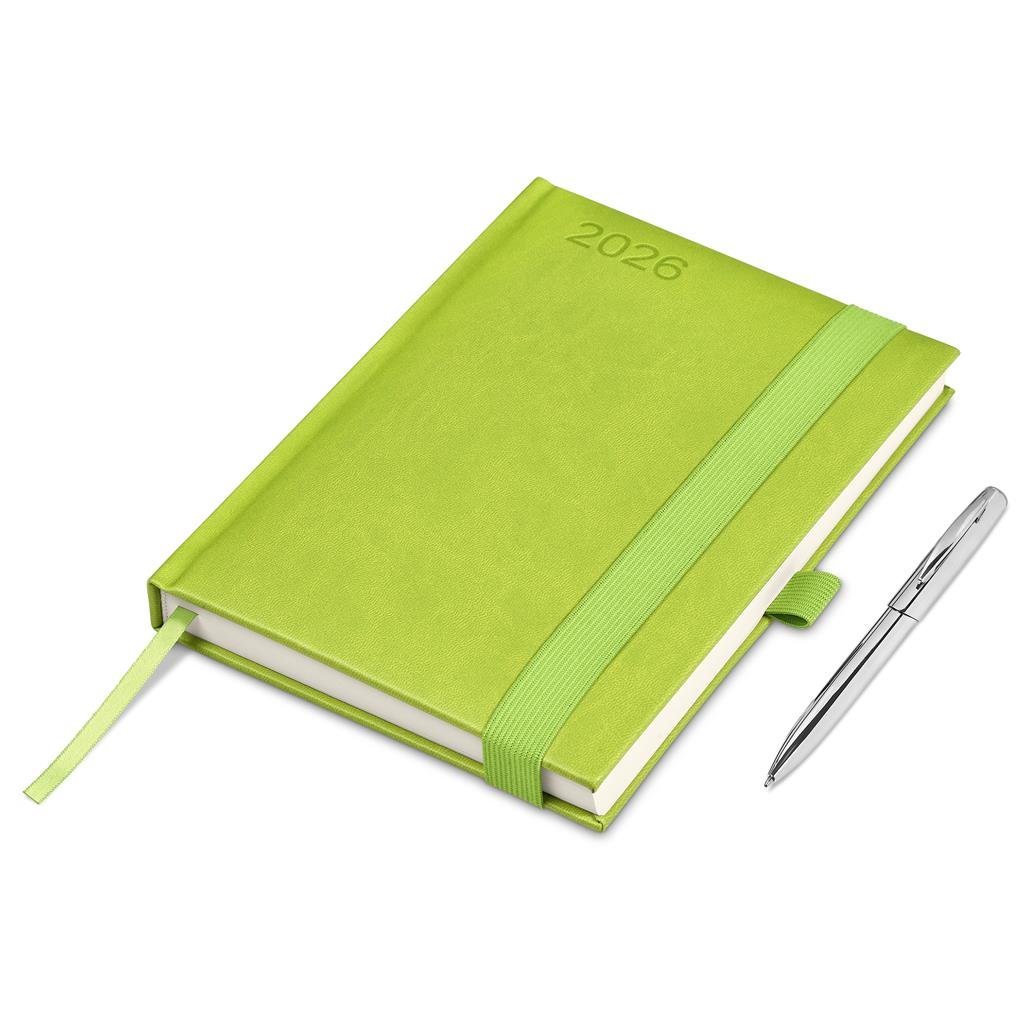 Burnt-Orange Advantage A5 2026 Diary & Cypher Pen Set