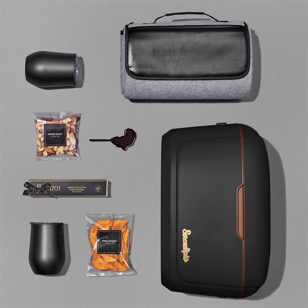 Burnt Orange Lavish Leisure Hamper