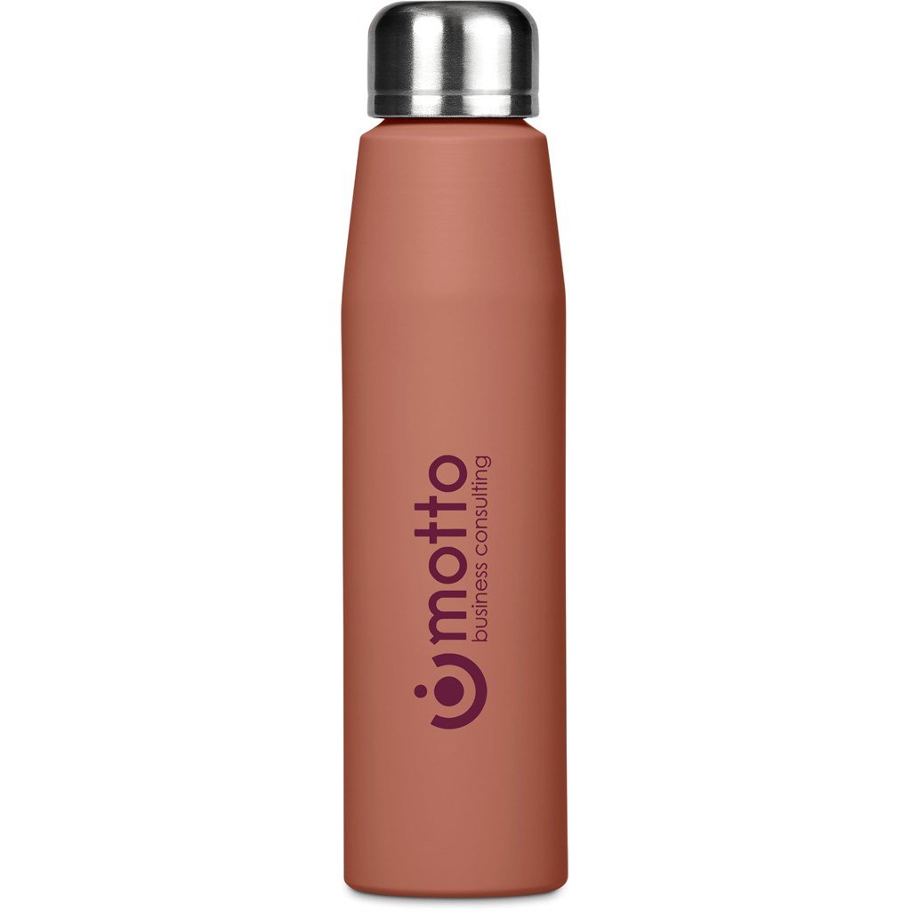 Burnt Orange Vogue Lamda Lite Aluminium Water Bottle - 700ml