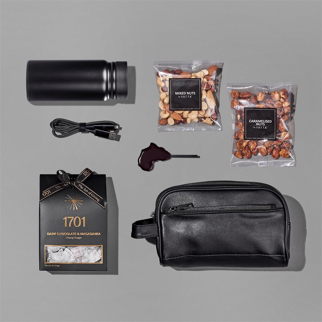 Burnt Orange Gentlemans Gear Hamper